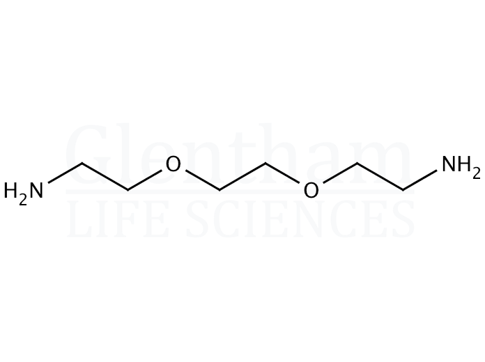 Structure for  Polyoxyethylene bis(amine); MW 600  (24991-53-5)