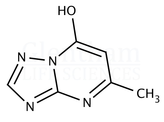 Structure for 5-Methyl-7-hydroxy-S-triazolo-4-(1,5a)pyrimidine (Sta salz)