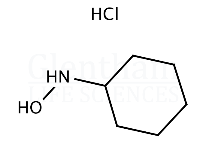 Cyclohexylhydroxylamine hydrochloride Structure