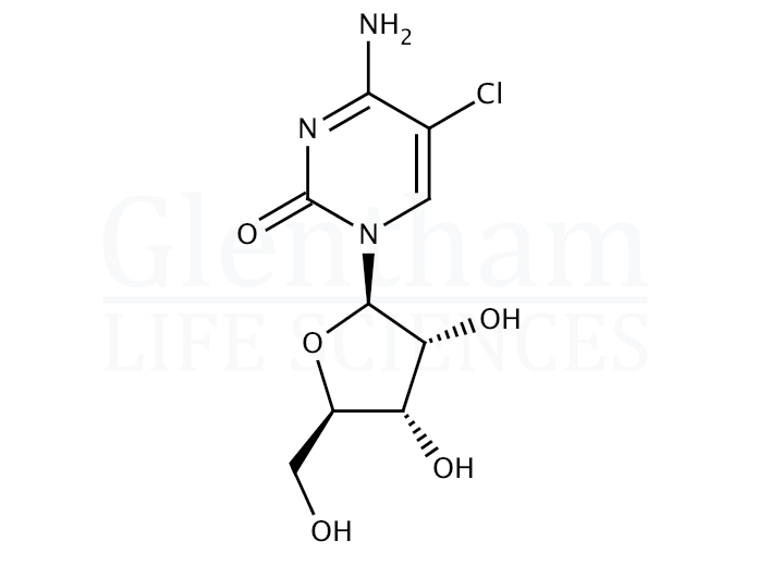 5-Chlorocytidine Structure