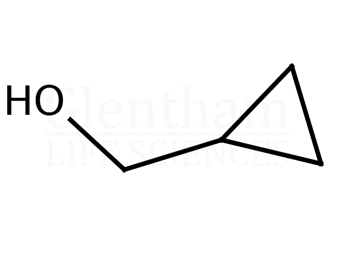 Cyclopropylmethanol Structure