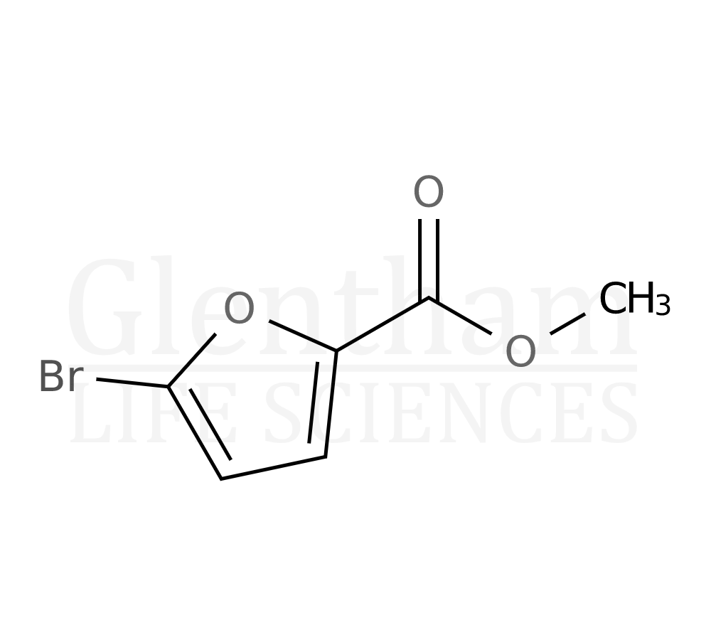 5-Bromo-2-furancarboxylic acid methyl ester Structure