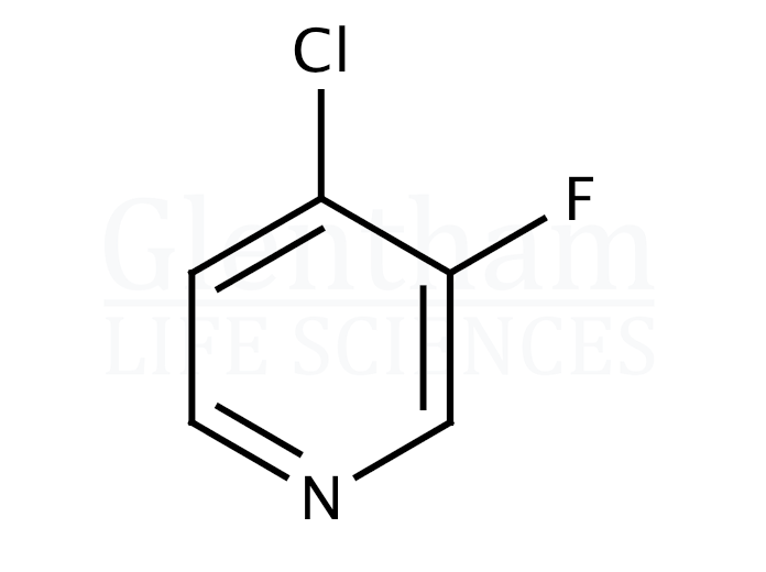 4-Chloro-3-fluoropyridine Structure