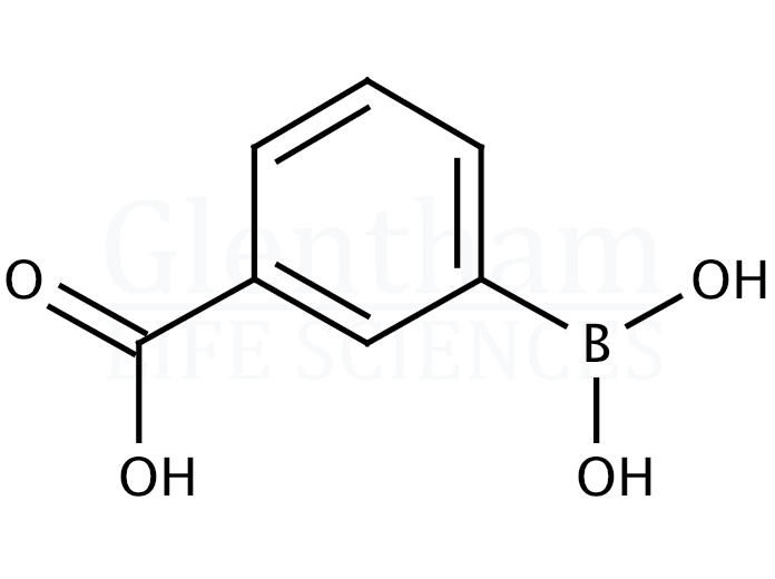 Structure for 3-Carboxyphenylboronic acid