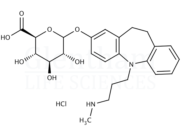 2-Hydroxy desipramine glucuronide Structure