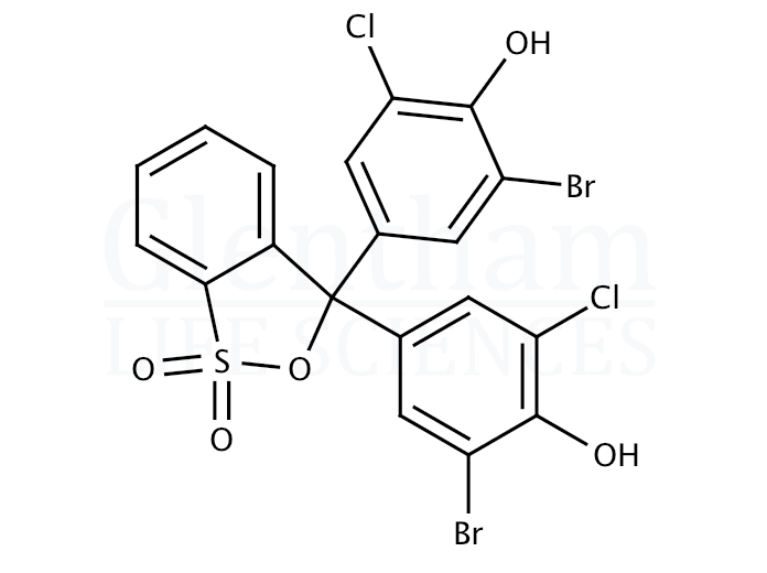 Structure for Bromochlorophenol Blue