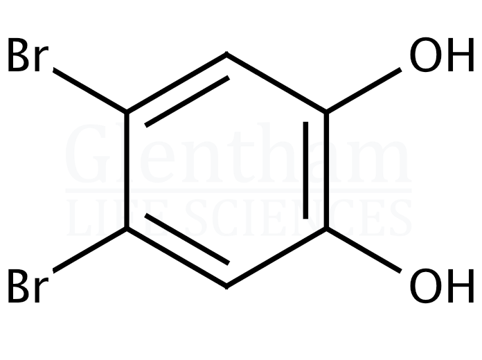 4,5-Dibromobenzene-1,2-diol Structure