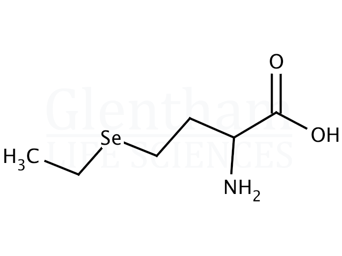 Seleno-D,L-ethionine Structure