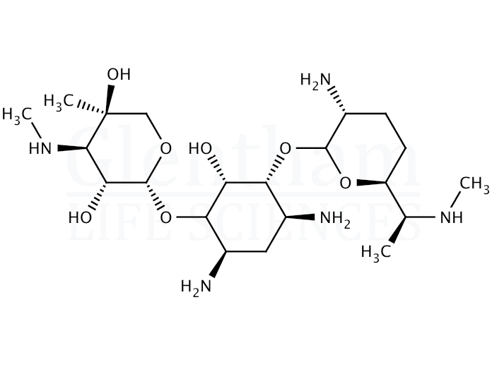 Structure for Gentamicin C1 pentaacetate salt (25876-10-2)