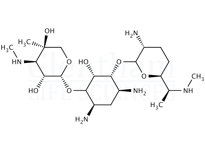 Structure for Gentamicin C1 pentaacetate salt