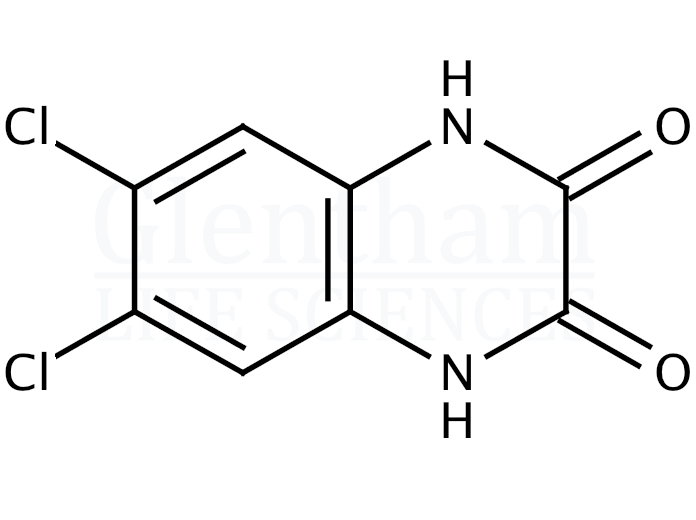6,7-Dichloroquinoxaline-2,3-dione Structure