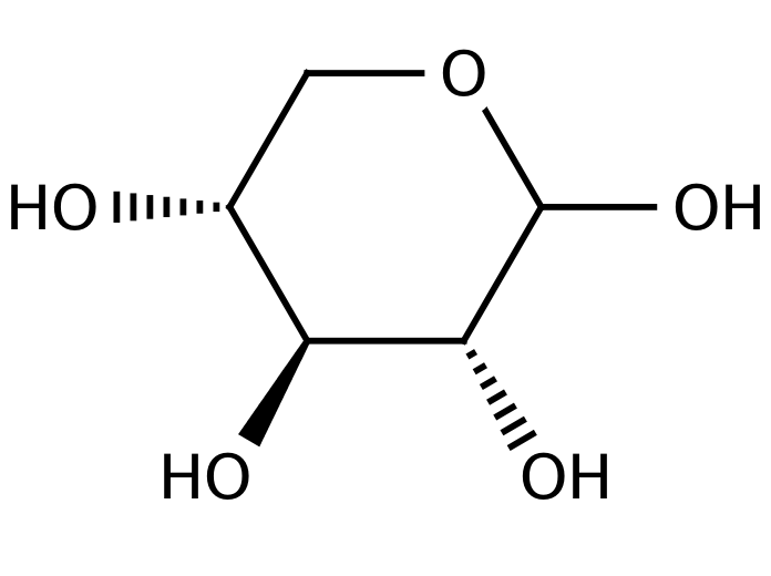 Structure for DL-Xylose