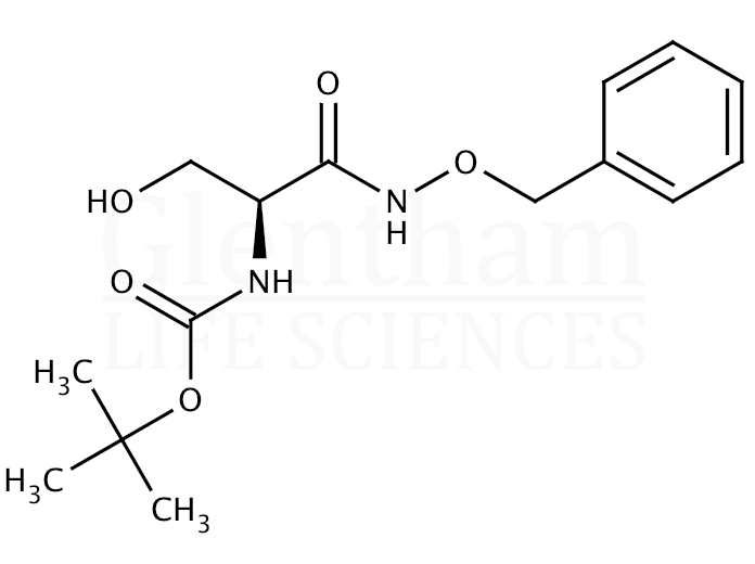 O-Benzyl-α-N-tert-Boc-L-serinehydroxamic acid Structure