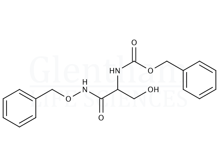 Structure for (S)-[1-[(Benzyloxy)carbamoyl]-2-hydroxyethyl]carbamic acid benzyl ester (26048-94-2)