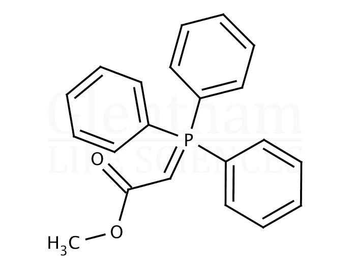 Methyl (triphenylphosphoranylidene)acetate Structure