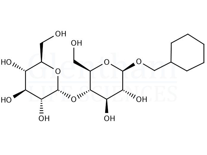 Structure for Cyclohexylmethyl-4-O-(a-D-glucopyranosyl)-b-D-glucopyranoside