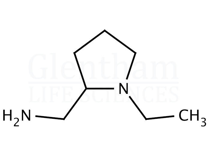 2-(Aminomethyl)-1-ethylpyrrolidine Structure