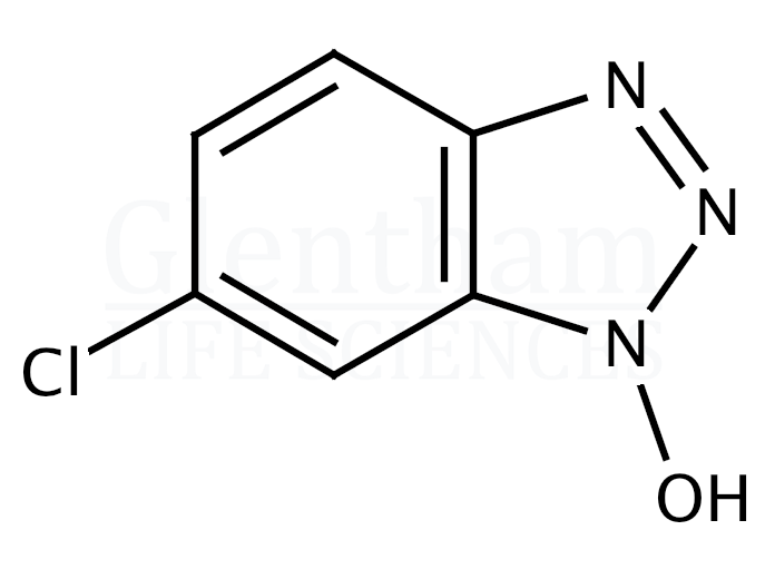 6-Chloro-1-hydroxybenzotriazole hydrate Structure