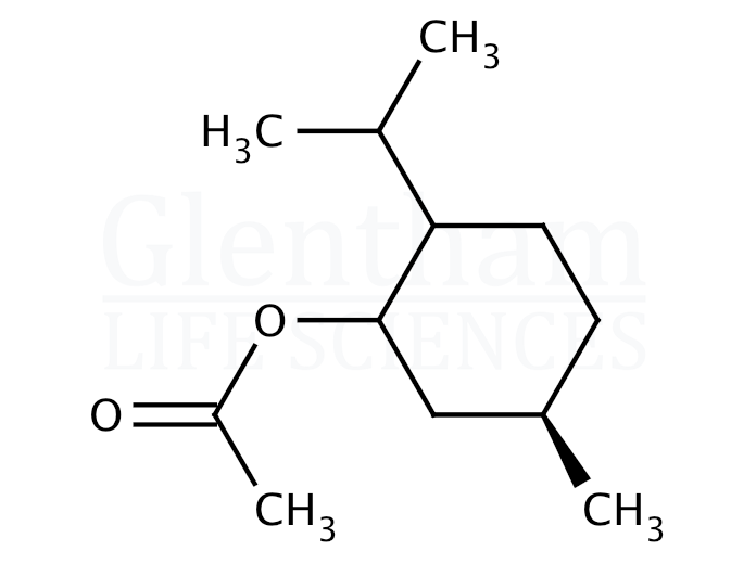 Structure for (1R)-(-)-Menthyl acetate 