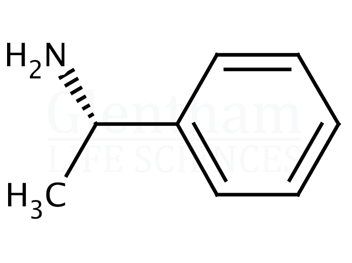 S-(-)-alpha-Phenylethylamine Structure