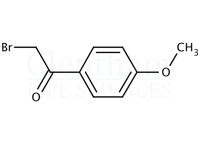 2-Bromo-4''-methoxyacetophenone Structure