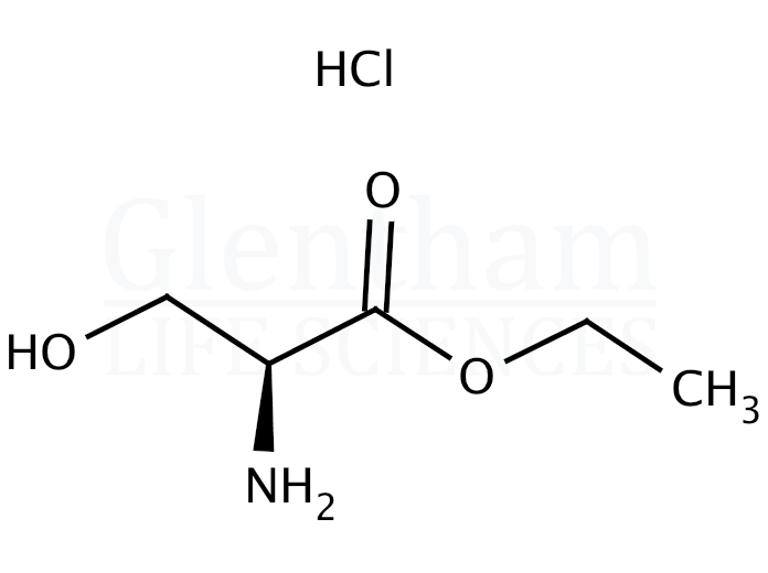 L-Serine ethyl ester hydrochloride Structure