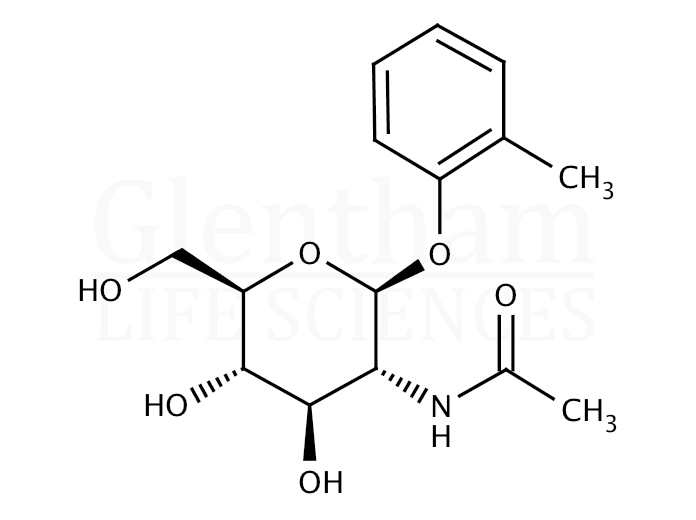 2-Methylphenyl 2-acetamido-2-deoxy-b-D-glucopyranoside Structure