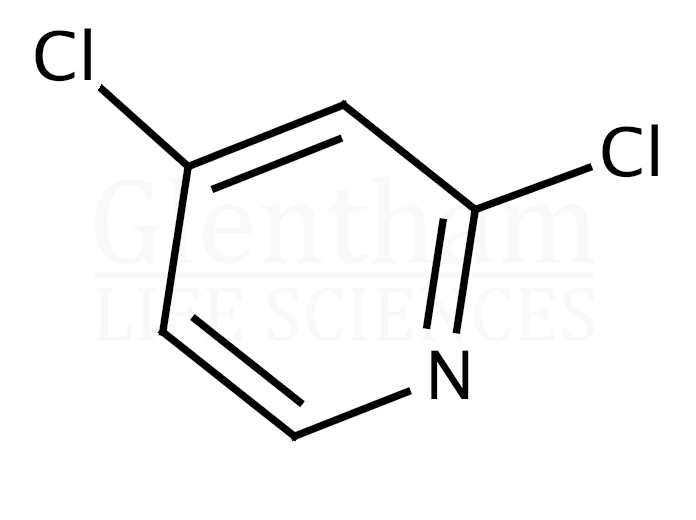 2,4-Dichloropyridine Structure