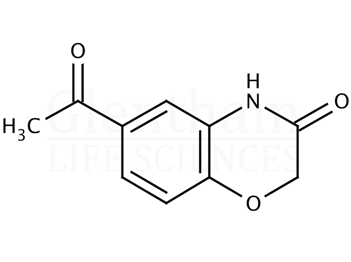 6-Acetyl-2H-1,4-benzoxazin-3(4H)-one Structure