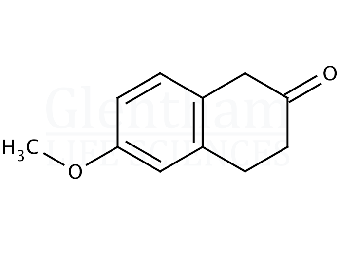 6-Methoxy-2-tetralone Structure