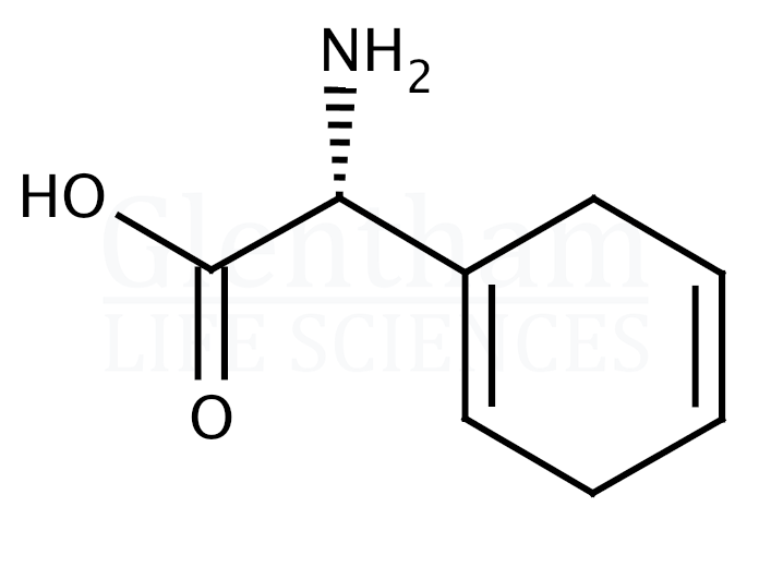 (R)-(-)-2-(2,5-Dihydrophenyl)glycine  Structure