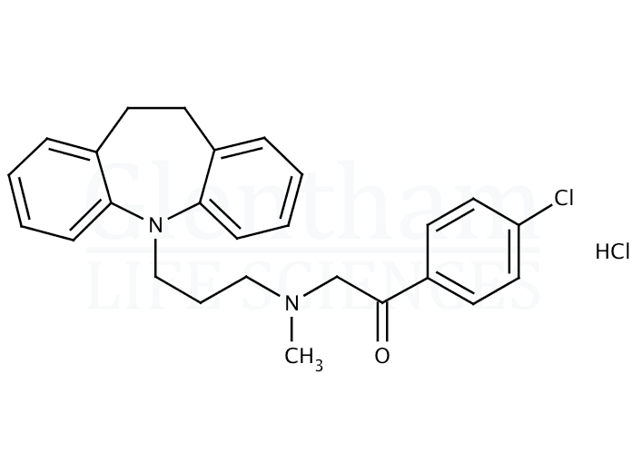Structure for  Lofepramine hydrochloride  (26786-32-3)