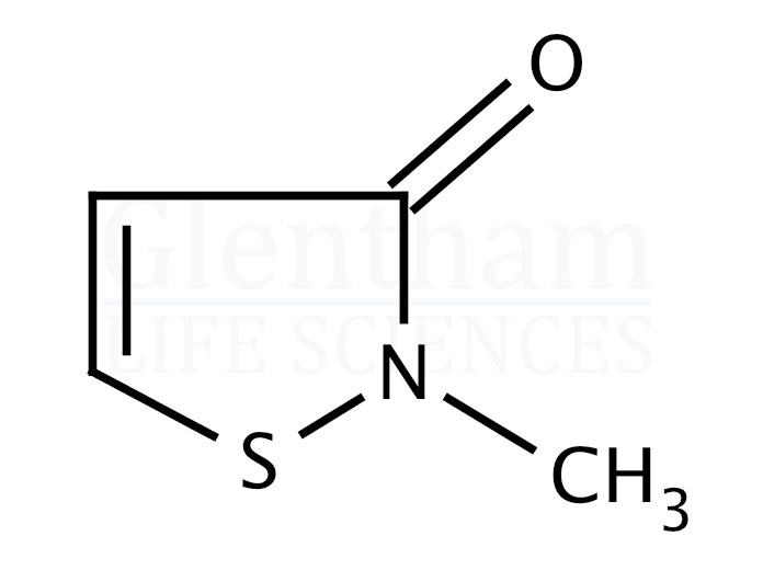 Structure for N-Methyl-3-oxodihydroisothiazole, 50% in water (2682-20-4)