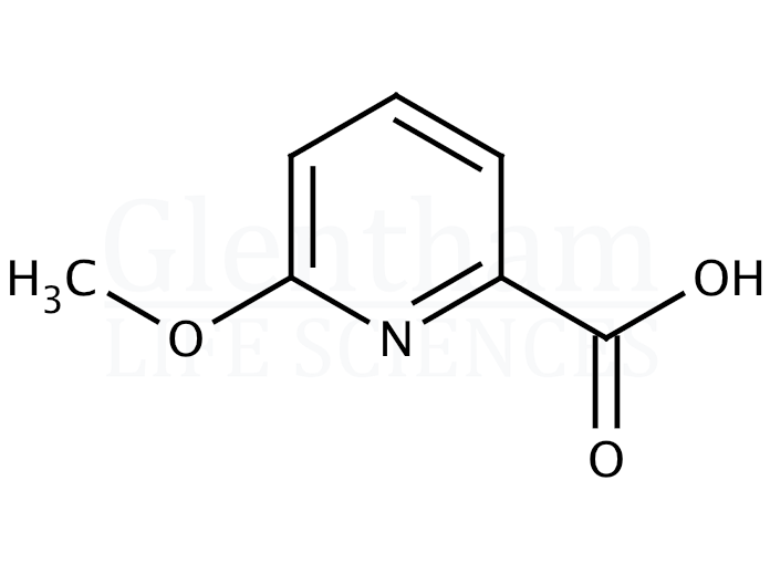 6-Methoxypyridine-2-carboxylic acid Structure