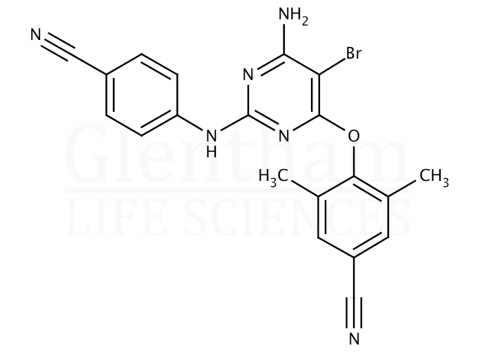 Strcuture for Etravirine