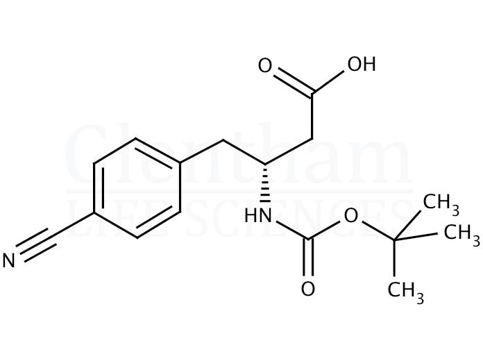 Large structure for (R)-Boc-4-cyano-β-Homophe-OH    (269726-86-5)