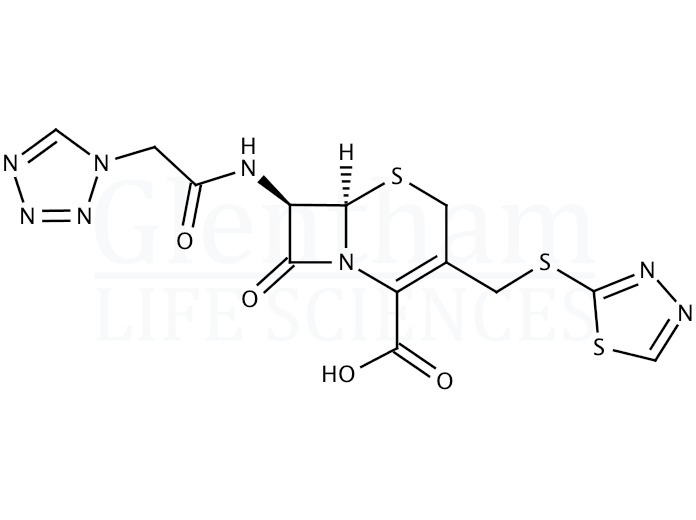 Structure for Ceftezole (26973-24-0)