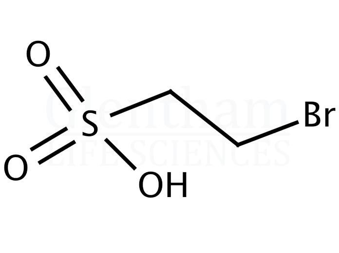 2-Bromoethanesulfonic acid Structure