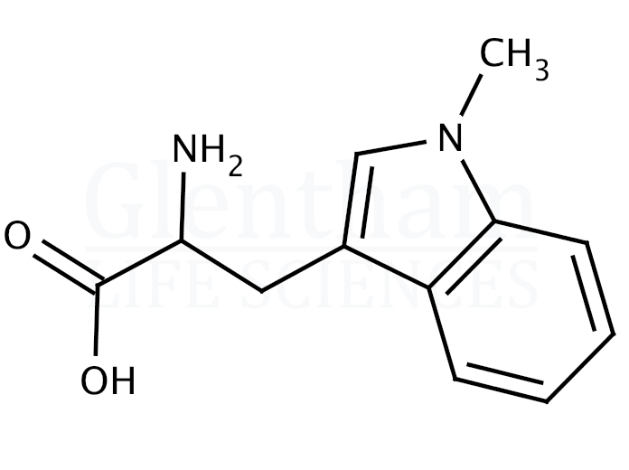 1-Methyl-DL-tryptophan Structure