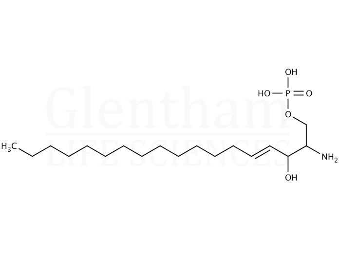 Sphingosine 1-phosphate Structure