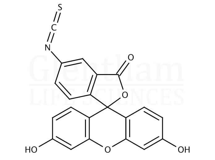 Fluorescein 5(6)-isothiocyanate Structure