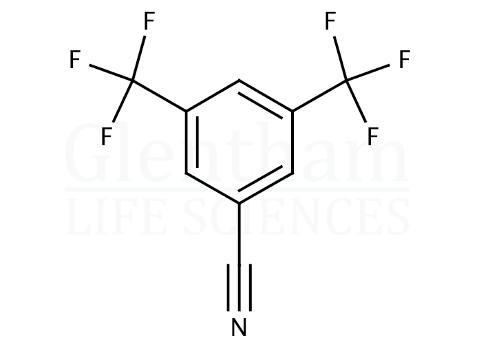 3,5-Bistrifluoromethylbenzonitrile Structure