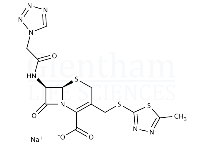 Cefazolin sodium salt Structure