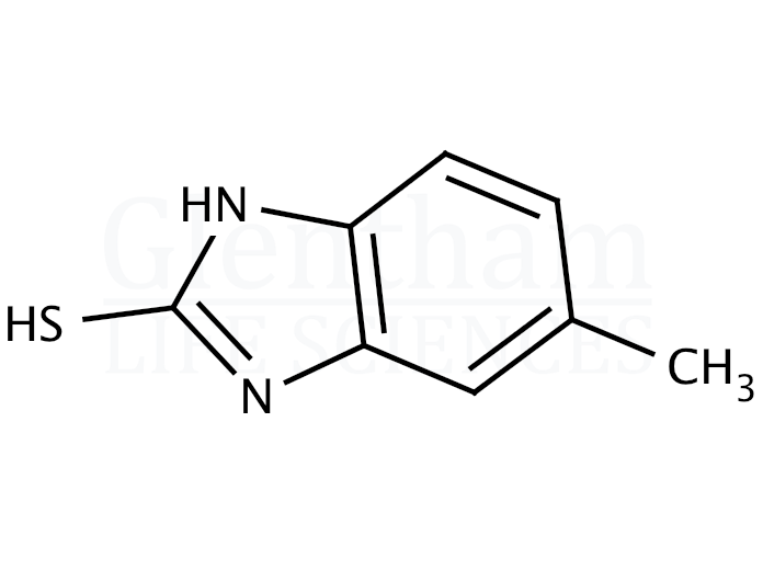 2-Mercapto-5-methylbenzimidazole Structure