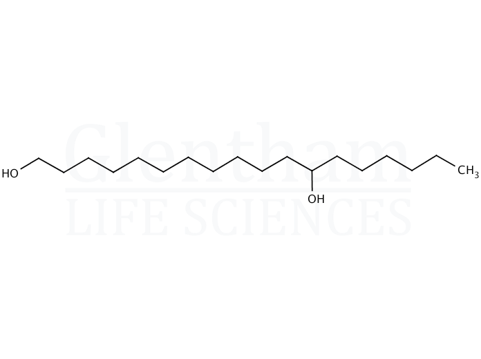 12-Hydroxystearyl alcohol Structure