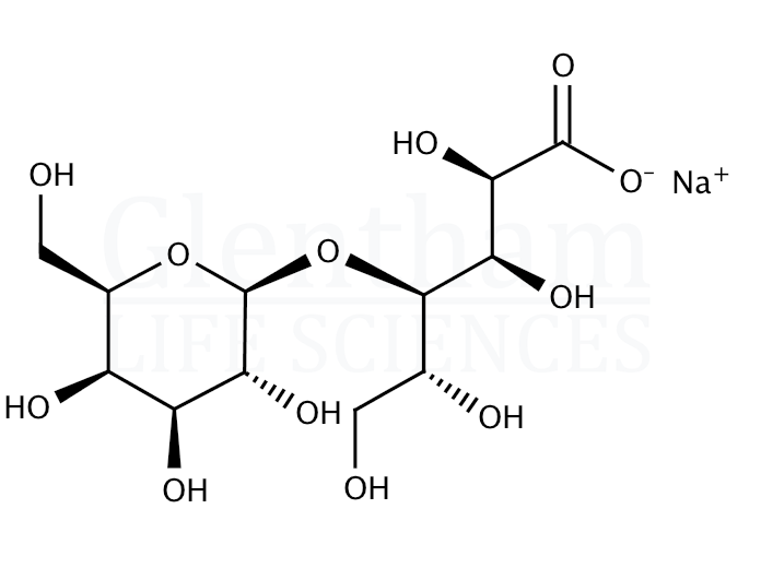 Strcuture for Sodium lactobionate