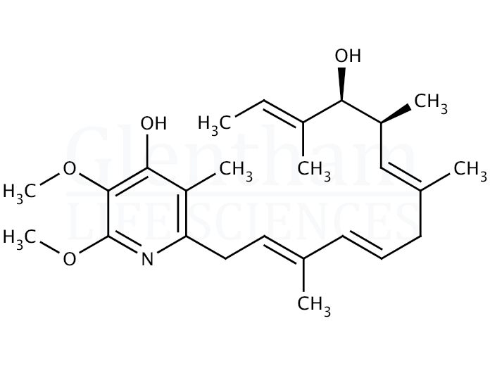 Structure for Piericidin A