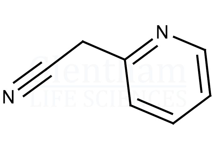 Pyridine-2-acetonitrile Structure