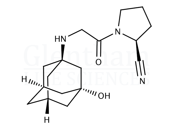 Vildagliptin Structure