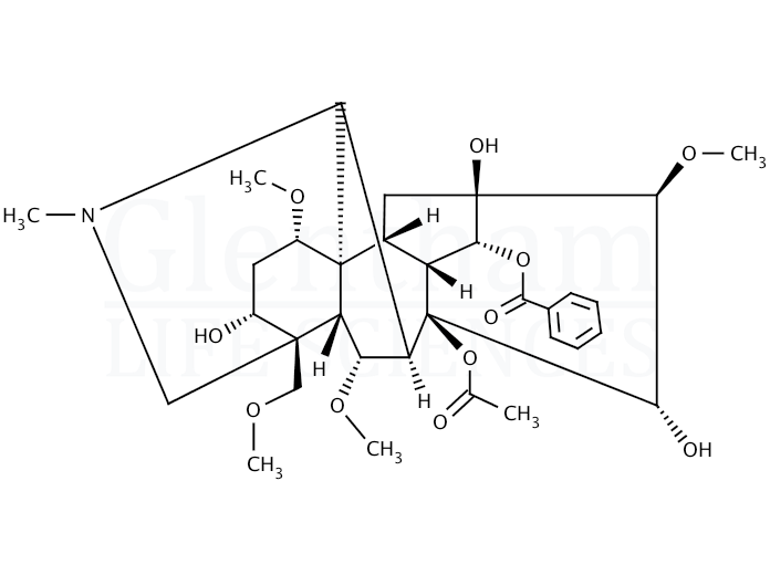 Structure for Mesaconitine